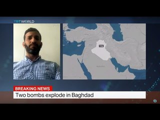 Car bomb hits outdoor market in south Baghdad, Ammar Karim reports