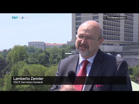 TRT World's interview with Secretary General of the OSCE, Lamberto Zannier