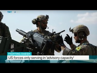 Pentagon: US forces not at the front line in Syria, Andrew Hopkins reports