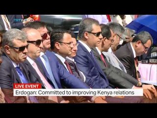 Turkish President Erdogan speaks in Nairobi