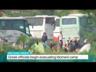 Greek officials begin evacuating Idomeni camp, Maria Kagkeliedou reports