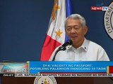 DFA: Validity ng passport, posibleng palawigin hanggang 10 taon