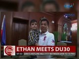 24 Oras: Pres. Duterte, nakilala na ang fan niyang 4-anyos na Filipino-British na si Ethan Llanes