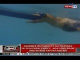 Swimmer na pambato ng Pilipinas sa 2016 Paralympics, ngayong araw ang biyahe papuntang Rio