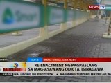 BT: Re-enactment ng pagpaslang sa mag-asawang Odicta, isinagawa
