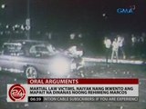 24 Oras: Martial Law victims, naiyak nang ikwento ang mapait na dinanas noong rehimeng Marcos