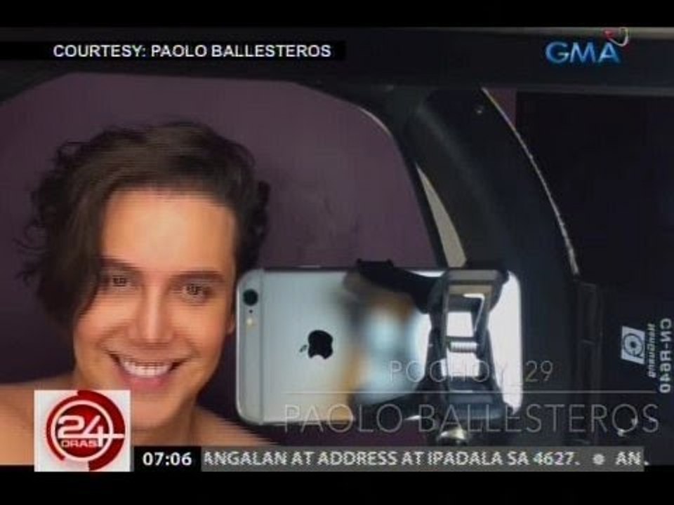 24 Oras: Paolo Ballesteros, emosyonal sa paglabas ng teaser ng pelikula niyang 'Die Beautiful'