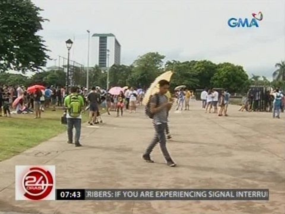 24 Oras: Luneta, dinarayo ng mga nanghuhuli ng...