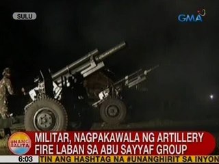 UB: Militar, nagpakawala ng artillery fire vs. ASG