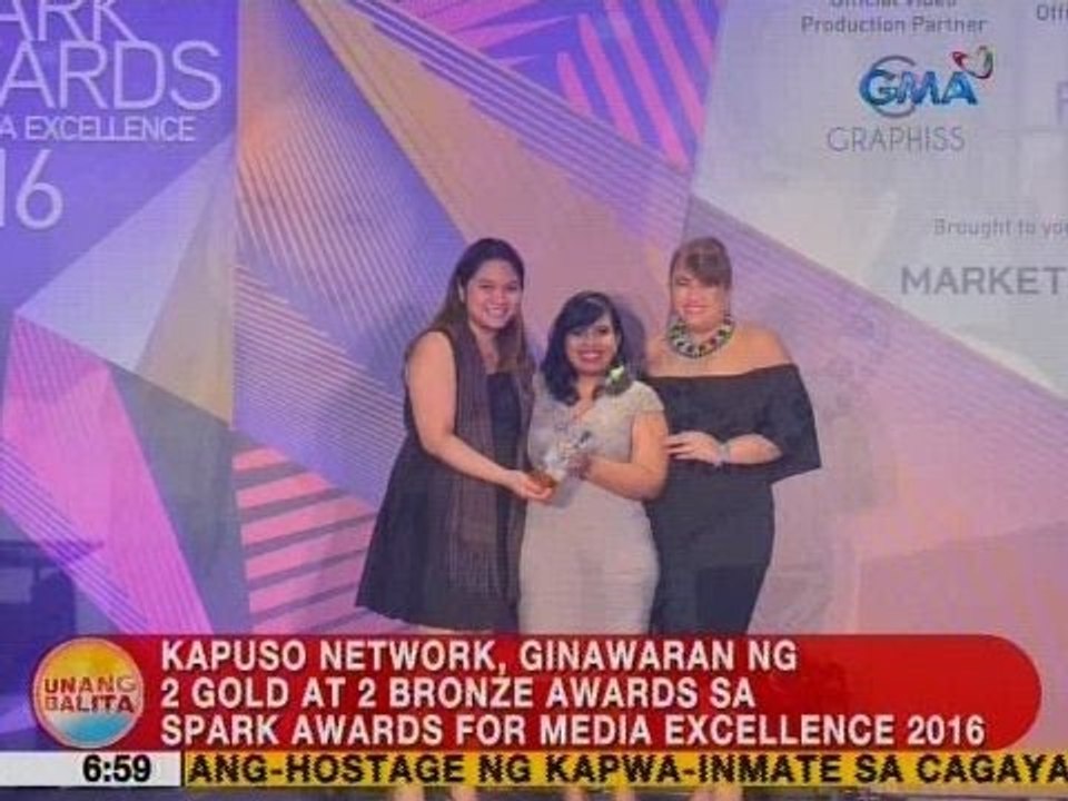 UB: Kapuso Network, ginawaran ng 2 gold at 2 br...