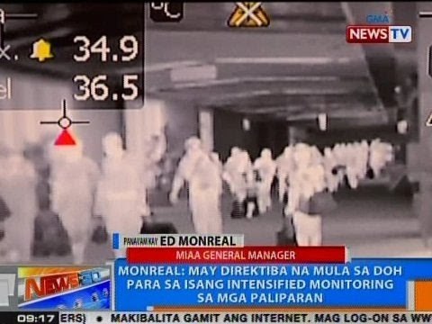 NTG: Monreal: May direktiba na mula sa DOH para sa isang intensified monitoring sa mga palirapan
