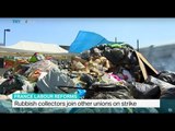 Rubbish collectors in France join other unions on strike, Sarah Morice reports