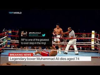 Reactions to Muhammad Ali's death on social media