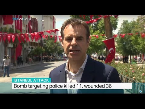 Funeral service held for bombing victims, Jon Brain reports