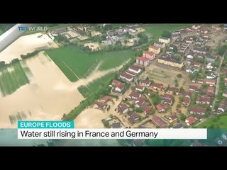 Water still rising in France and Germany, Andrew Lebentz reports