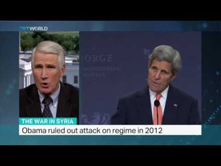 Interview with Mark Kimmitt about US State Dept officials' call for strikes against Assad regime