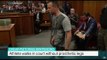 Oscar Pistorius walks in court without prosthetic legs, Shamim Chowdhury reports
