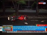 BP: 2 lalaki kabilang ang isang pulis, patay matapos daw makipagbarilan sa mga pulis sa checkpoint