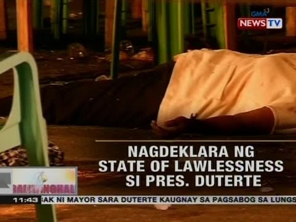 BT: Pagsabog sa Roxas Night Market, naganap noong Biyernes, alas-10 ng gabi