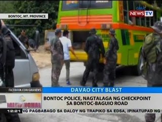 BT: Bontoc police, nagtalaga ng checkpoint sa Bontoc-Baguio road