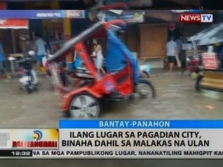 BT: Ilang lugar sa Pagadian city, binaha dahil sa malakas na ulan