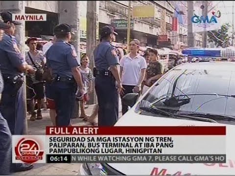 24 Oras: PNP, naka-full alert sa buong bansa kasunod ng pagsabog sa Davao City