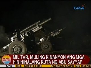 UB: Militar, muling kinanyon ang mga hinihinalang kuta ng Abu Sayyaf