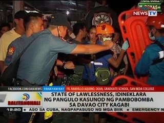 Panayam kay Fr. Ranhillo Aquino, Dean, Graduate School, San Beda College