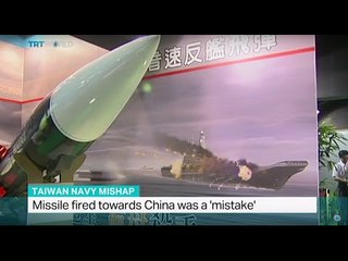 Taiwan says missile fired towards China was a 'mistake', Melanie Ralph reports