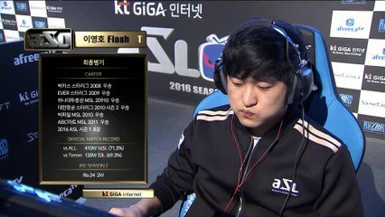 [Part 1/3] ASL_SCBW_R16 Day 4 Sea vs Flash / Movie vs Rain (Cast.Artosis&Tasteless)
