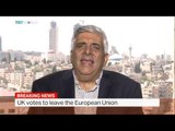 Interview with Al-Monitor writer Daoud Kuttab on impacts of Brexit on Middle East