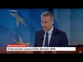 TRT World's Matthew Moore talks about the UK economy after Brexit vote