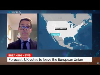 Interview with EU specialist Dominic Thomas from UCLA on Brexit results