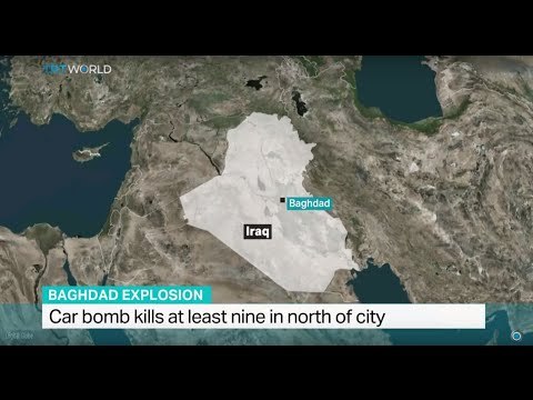 Car bomb in Baghdad kills at least nine in north of the city