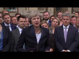 Theresa May to take over as PM on Wednesday, Myriam Francois reports from London