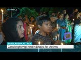 Candlelight vigil held for Dhaka victims