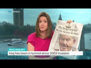 Reactions in the UK after Chilcot report released. Sarah Morice reports from London