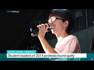 Student leaders of 2014 protests in Hong Kong found guilty