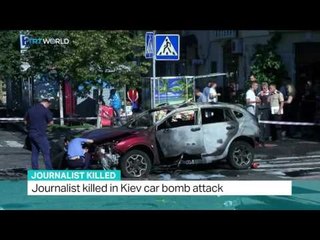 Journalist killed in Kiev car bomb attack