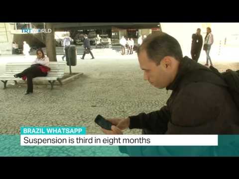 WhatsApp suspended in Brazil for the third time in 8 months