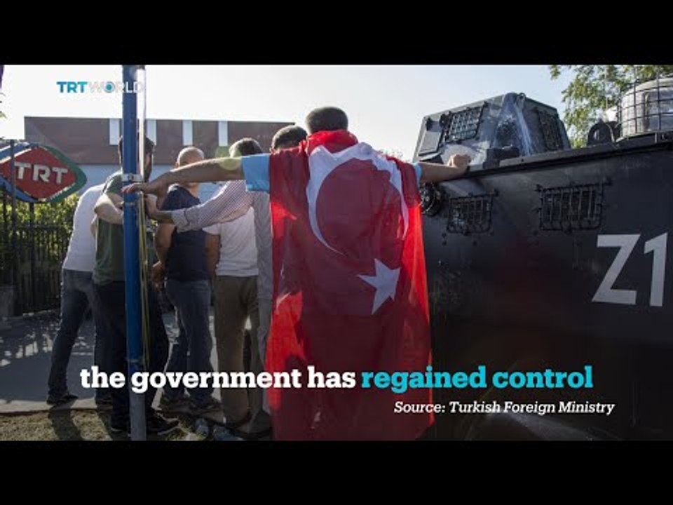 Turkish public took to the streets and helped end the #failedcoup that left at least 90 people dead