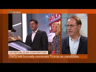 Money Talks: US Republican National Convention, interview with Sean Michael Cox