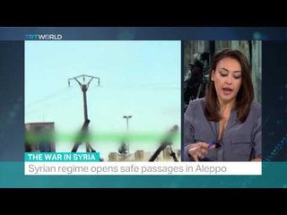 War in Syria: Regime opens safe passage in Aleppo, Soraya Lennie weighs in