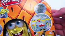 Play Doh Spongebob Squarepants Playset Mold a Sponge Nickelodeon playdough Bob Esponja plastilina
