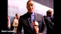 Matt Iseman of The New Celebrity Apprentice with Arnold Schwarzenegger