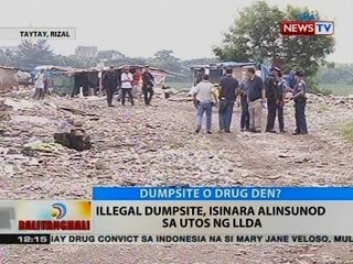 BT: Illegal dumpsite, isinara alinsunod sa utos ng LLDA