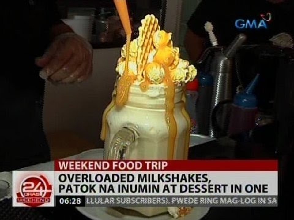 24 Oras: Overloaded milkshakes, patok na inumin at dessert in one