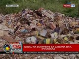 SONA: Iligal na dumpsite sa Laguna Bay, ipinasara