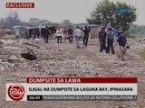 24 Oras: Iligal na dumpsite sa Laguna Bay, ipinasara