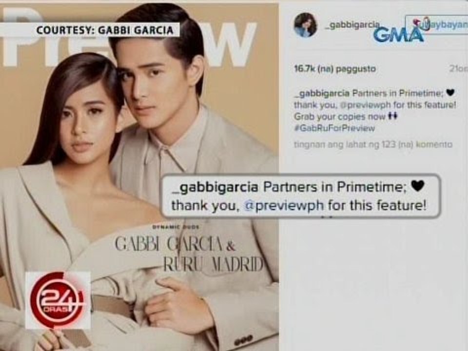 24 Oras: Ruru Madrid at Gabbi Garcia, tampok sa September issue ng Preview Magazine